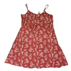 Maurice's Sundress Size 2XL Spring Spaghetti Strap Floral Dress Smocked Stretch